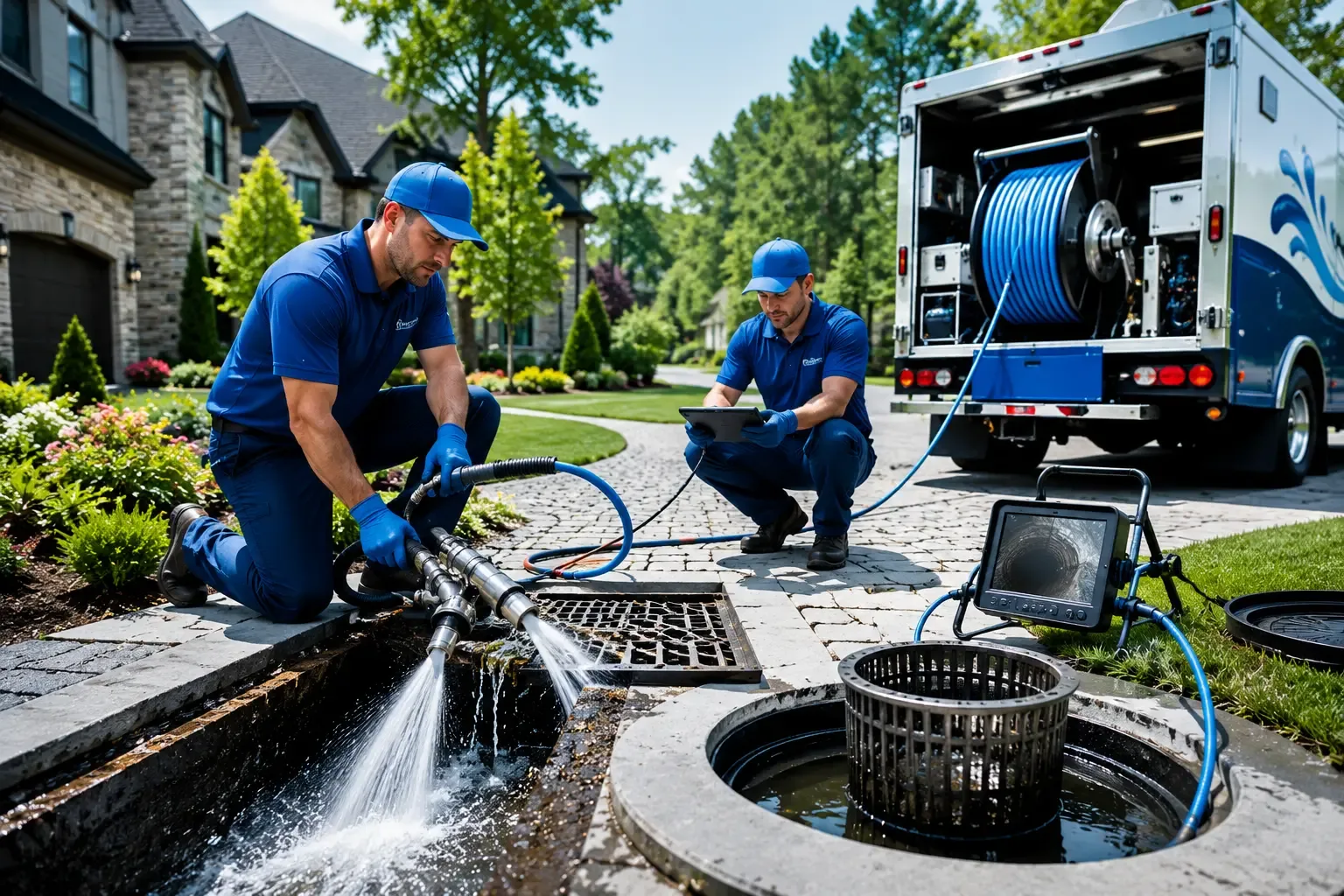 Local outdoor drain cleaning professionals in Marion, LA